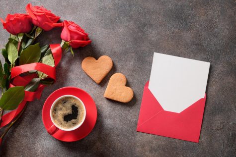 Stock Photo, Valentines Day Note With Coffee (Motion Array)