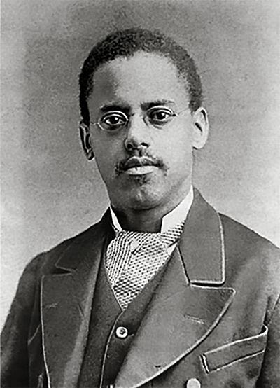 Lewis Howard Latimer, 1882.
 Photo courtesy of Queens 
Borough Public Library