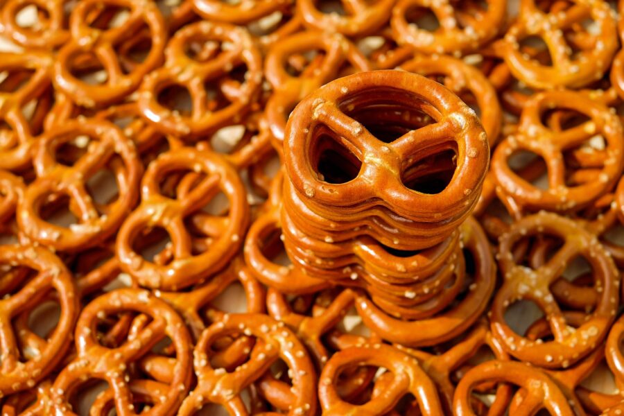 A stack of pretzels!
