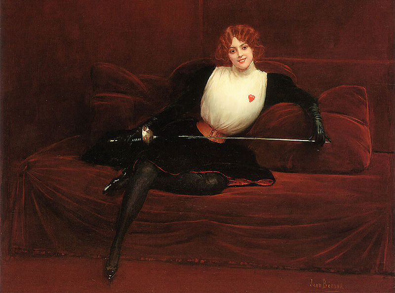 LEscrimeuse (The Swordswoman), taken from Wikimedia Commons