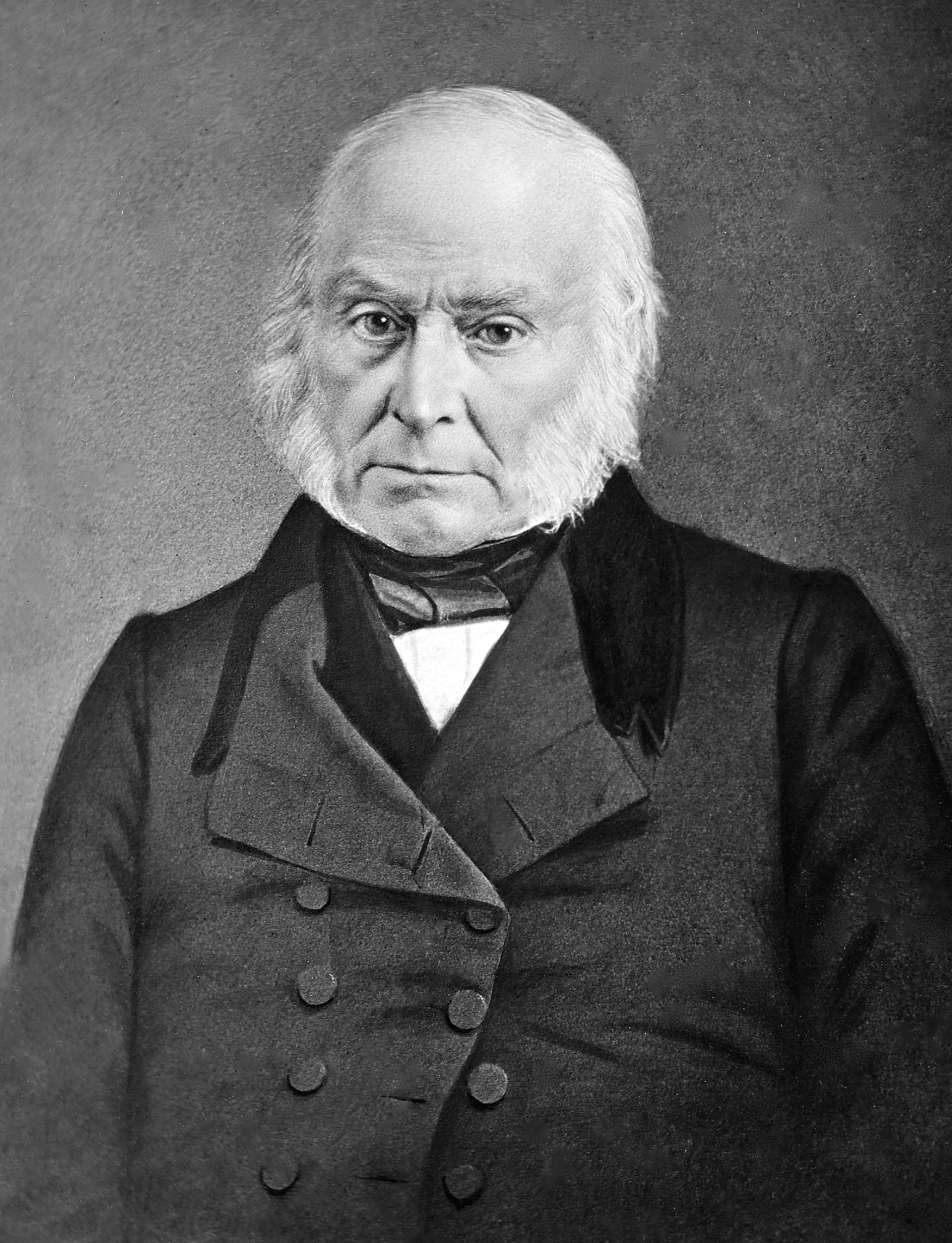 Photo of John Quincy Adams between 1843-1848